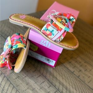 Gianni Bini Kids Colorful Floral Sandals